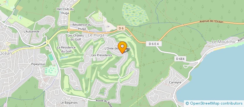 localisation de l'entreprise CHILL ET LULU  LACANAU