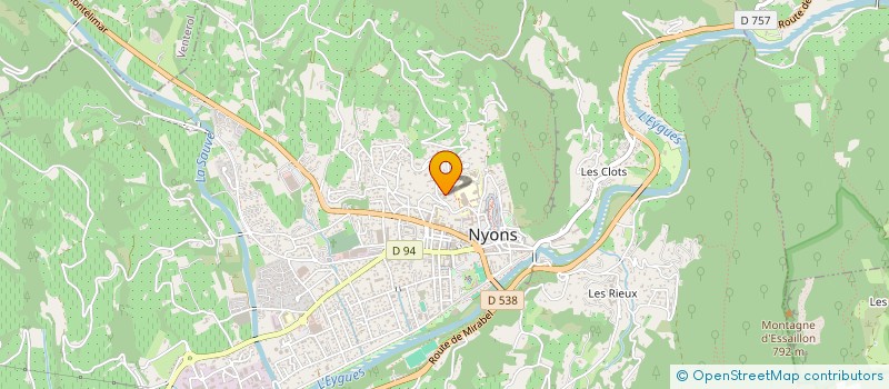 localisation de l'entreprise CHILL FEST  NYONS