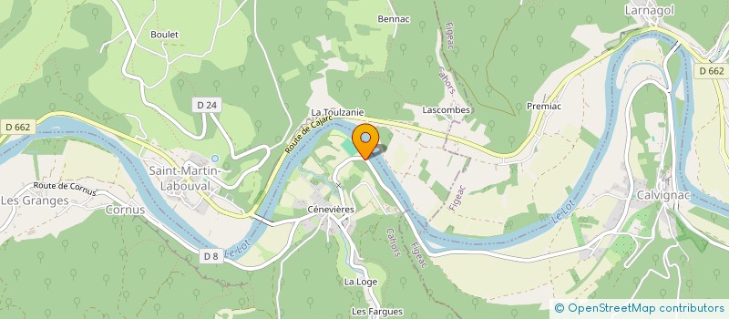 localisation de l'entreprise CHILL-LOT  CENEVIERES