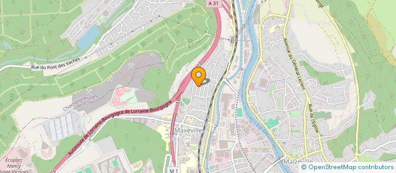 localisation de l'entreprise CHILL-OOG  MAXEVILLE