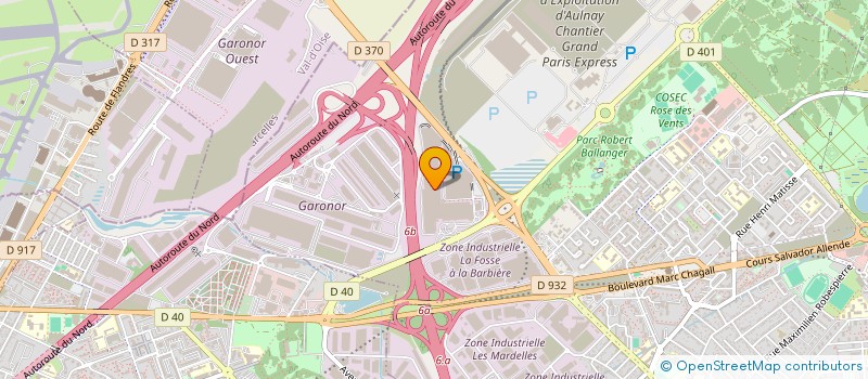 localisation de l'entreprise CHILL OPARINOR à AULNAY-SOUS-BOIS