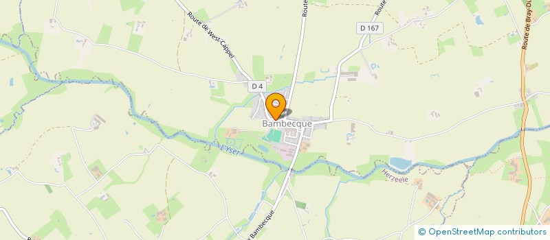 localisation de l'entreprise CHILL OUT  BAMBECQUE