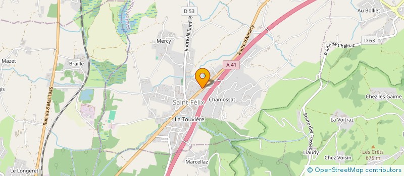 localisation de l'entreprise CHILL OUT  SAINT-FELIX