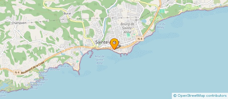 localisation de l'entreprise CHILL OUT ZONE à SAINTE-ANNE