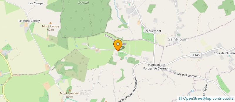 localisation de l'entreprise CHILL & SHOP  BEUVRON-EN-AUGE