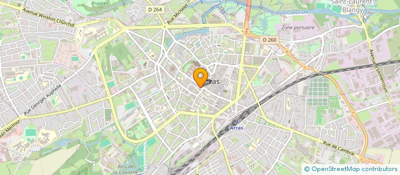 localisation de l'entreprise CHILLCONFESS LABEL à ARRAS