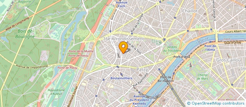 localisation de l'entreprise CHILLED à PARIS