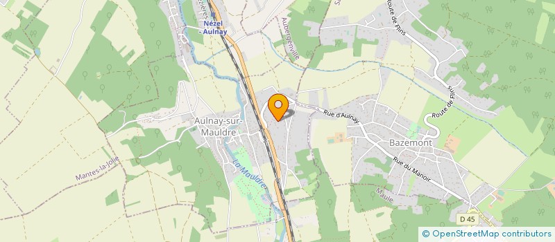 localisation de l'entreprise CHILLERTECH  LES ALLUETS-LE-ROI