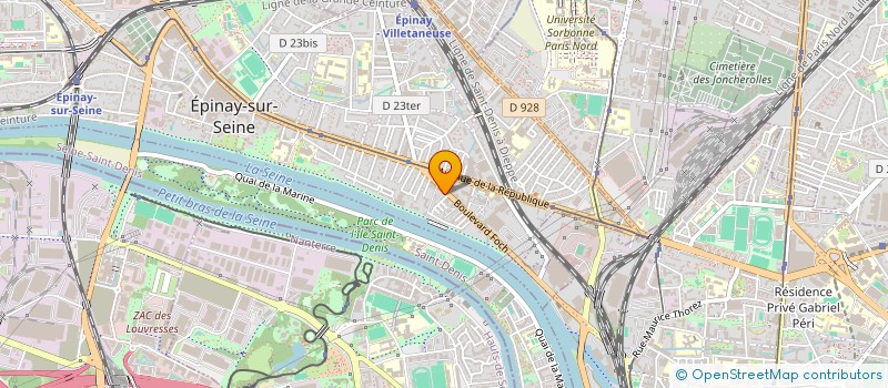 localisation de l'entreprise CHILLI BURGER à EPINAY-SUR-SEINE