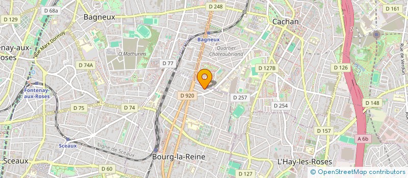 localisation de l'entreprise CHILLY PATRIMOINE à BOURG-LA-REINE