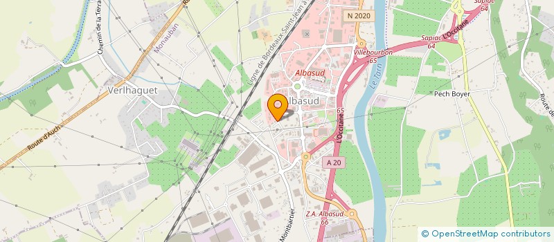 localisation de l'entreprise CHILMAR FRANCE  MONTAUBAN