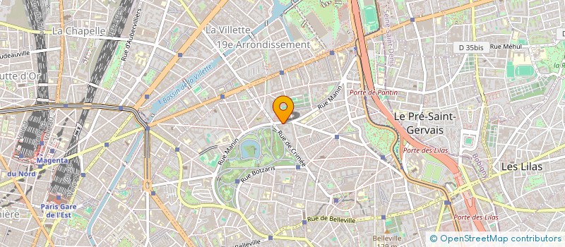 localisation de l'entreprise CHILO  PARIS