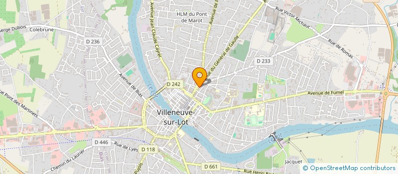 localisation de l'entreprise CHILVERS - WINDSOR  VILLENEUVE-SUR-LOT