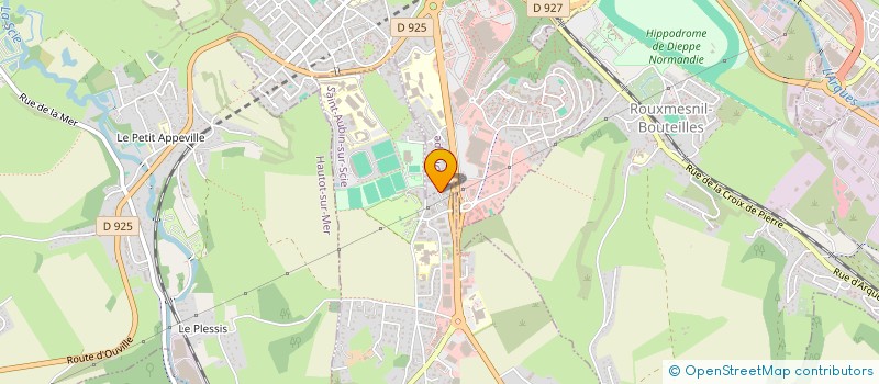 localisation de l'entreprise CHIM  SAINT-AUBIN-SUR-SCIE