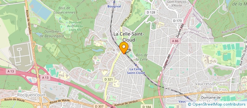 localisation de l'entreprise CHIMCONSULTING  LA CELLE-SAINT-CLOUD