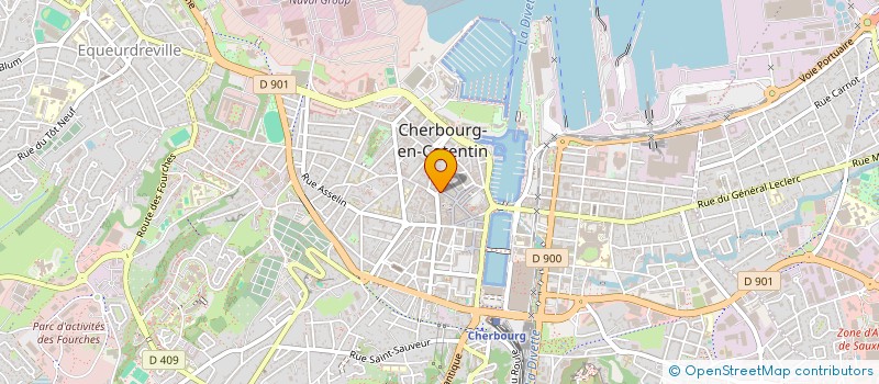 localisation de l'entreprise CHIMERE  CHERBOURG-EN-COTENTIN