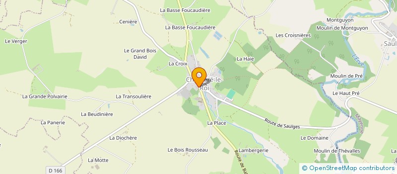 localisation de l'entreprise CHIMERE CAFE  CHEMERE-LE-ROI