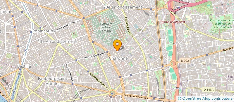 localisation de l'entreprise CHIMERES  PARIS