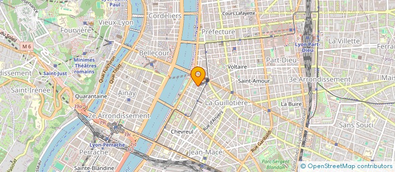 localisation de l'entreprise CHIMERIA  LYON