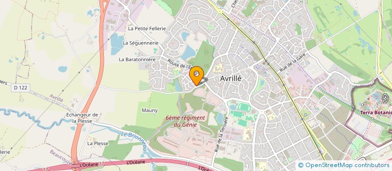 localisation de l'entreprise CHIMERYK à AVRILLE