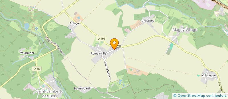 localisation de l'entreprise CHIMIE 78  MAGNY-LES-HAMEAUX