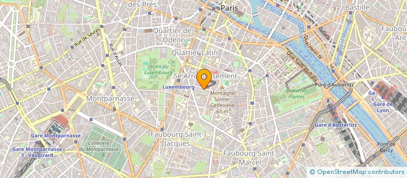 localisation de l'entreprise CHIMIE PERSPECTIVES à PARIS