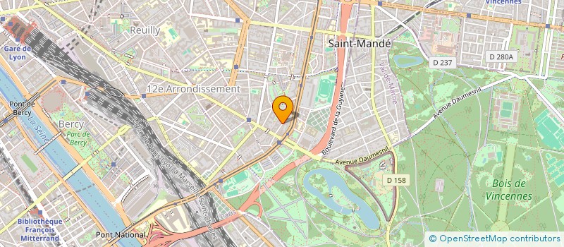 localisation de l'entreprise CHIMIE TECH à PARIS