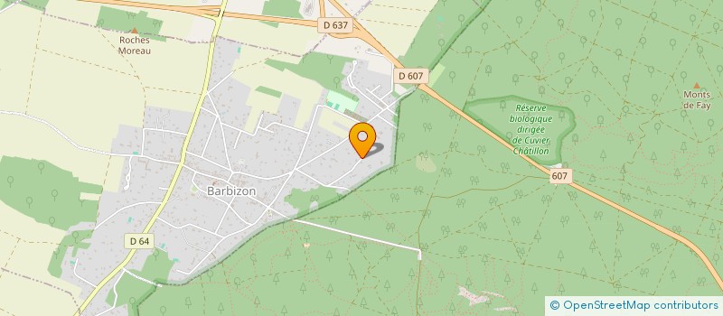 localisation de l'entreprise CHIMIYE  BARBIZON