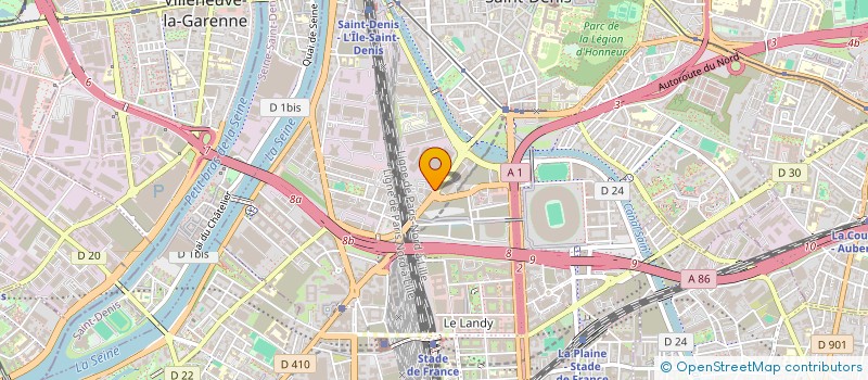 localisation de l'entreprise CHIMNA PRESTIGE TRANSPORT  SAINT-DENIS