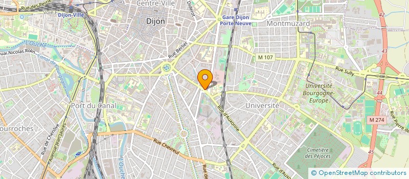 localisation de l'entreprise CHINA à DIJON