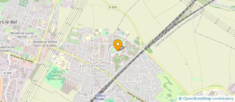 localisation de l'entreprise CHINA EXPRESS  GONESSE