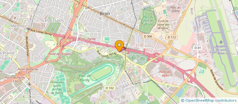 localisation de l'entreprise CHINA EXTENSION  BRON