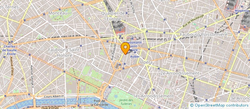 localisation de l'entreprise CHINA TRAVEL SERVICE FRANCE  PARIS