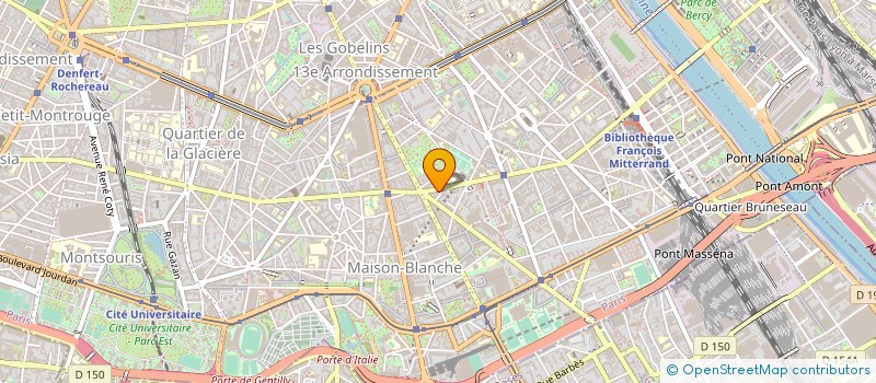 localisation de l'entreprise CHINACO à PARIS