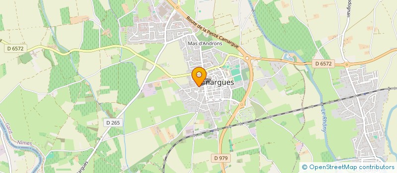 localisation de l'entreprise CHINACRE  AIMARGUES