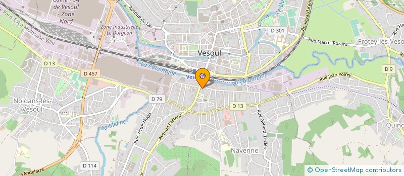 localisation de l'entreprise CHINATOWN SARL  VESOUL