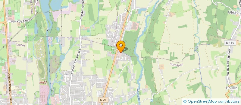 localisation de l'entreprise CHINCA  AUREILHAN