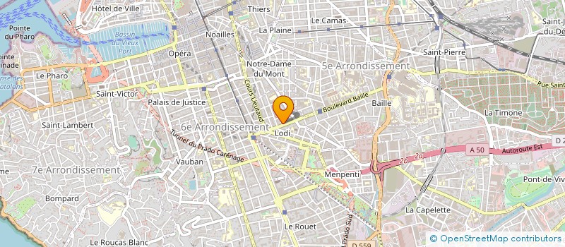 localisation de l'entreprise CHINE DIFFUSION à MARSEILLE