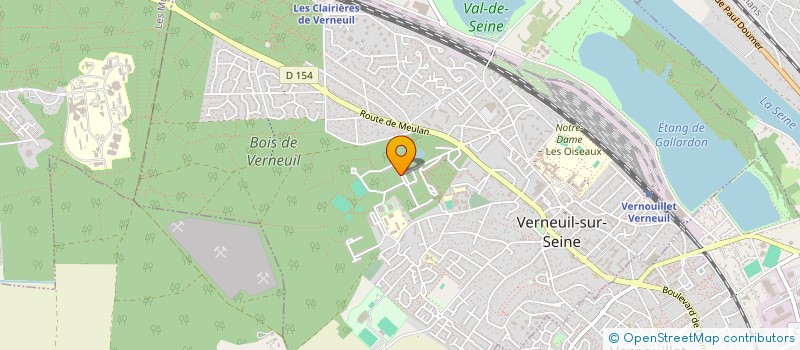 localisation de l'entreprise CHINE & SANTE à VERNEUIL-SUR-SEINE