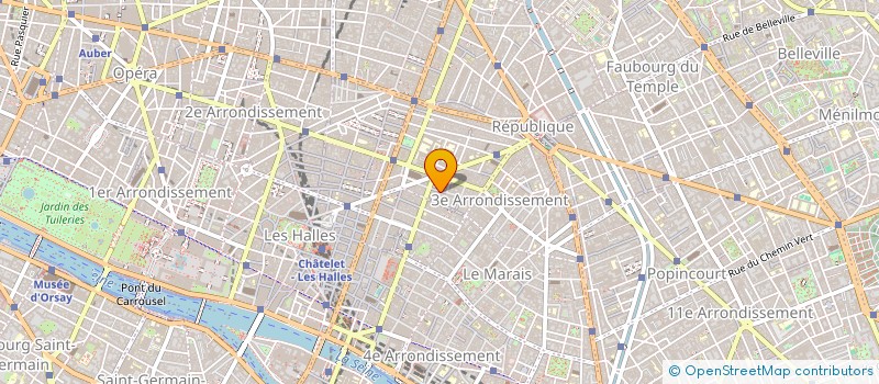 localisation de l'entreprise CHINE STORE à PARIS