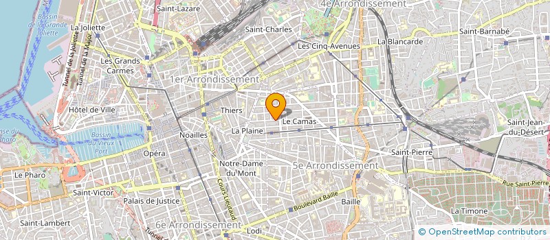 localisation de l'entreprise CHINESE MAN RECORDS PUBLISHING à MARSEILLE
