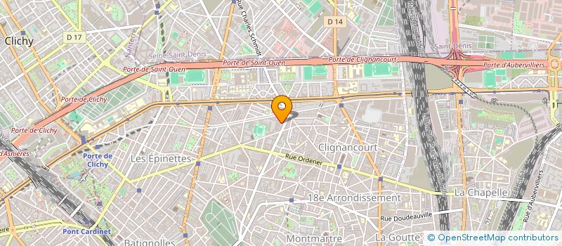 localisation de l'entreprise CHINEX à PARIS