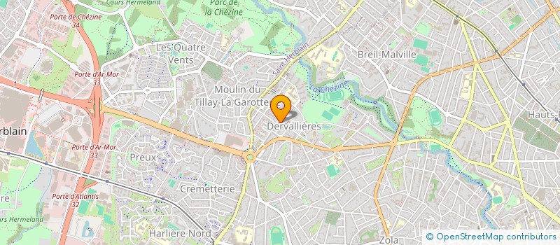 localisation de l'entreprise CHINGUUN à NANTES