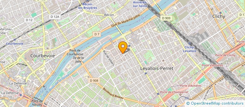 localisation de l'entreprise CHINOIS POUR TOUS à LEVALLOIS-PERRET