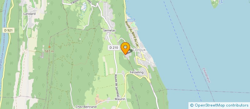 localisation de l'entreprise CHINOLA  CONJUX