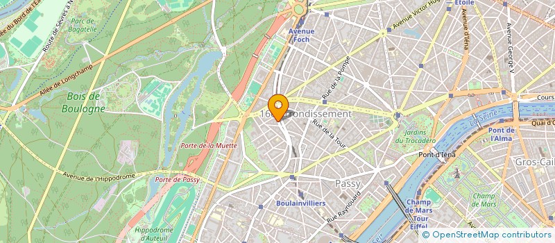 localisation de l'entreprise CHINOU  PARIS