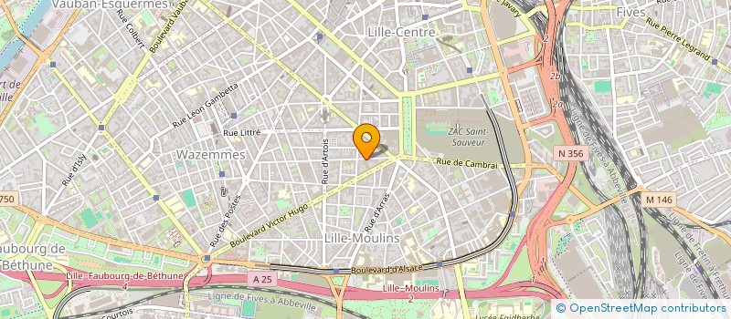localisation de l'entreprise CHINT QUATORZE DIN CH'NORD à LILLE