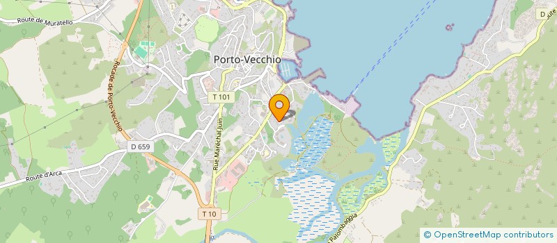 localisation de l'entreprise CHIOCCA CONCIERGERIE PRIVEE à PORTO-VECCHIO