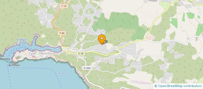 localisation de l'entreprise CHIOCCA IMMOBILIER à BONIFACIO