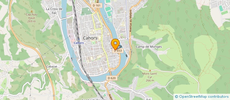 localisation de l'entreprise CHIOUKH  CAHORS